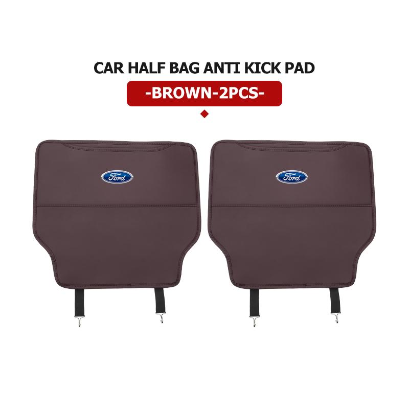 For Ford Car Anti-dirty Pad Seat Back Protective Mat Anti Kick Pad Car Accessory Focus mk2 mk3 mk4 Fiesta Ranger Mondeo S-MAX