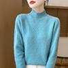 Женский кашемировый свитер Qinghe кашемир 30% кашемир 70% шерсть осенне-зимний пуловер теплый и модный
