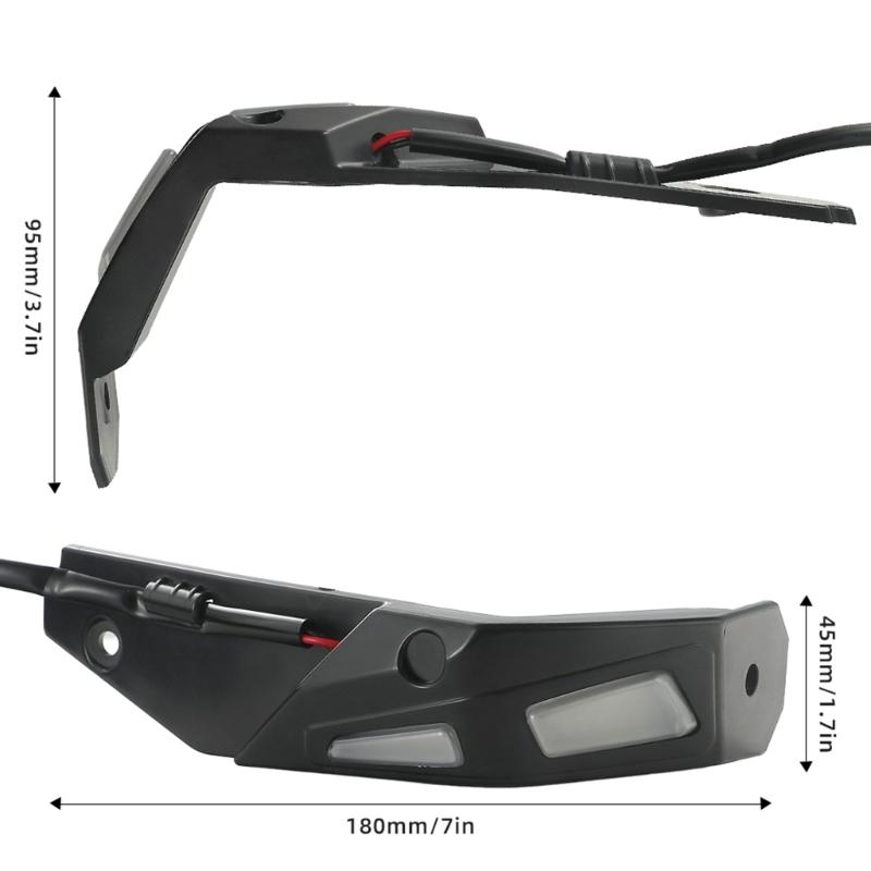 Hand Guards Protector Kit for Can Am Ryker 600 900 Handguards & Lighting