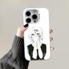 Juuzou Suzuya Tokyo Ghoul Phone Case For iPhone 16,15,14,13,12,11,Pro,Max,Plus,Mini,XS,SE Anti Fall Gray White Matte Hard Bumper