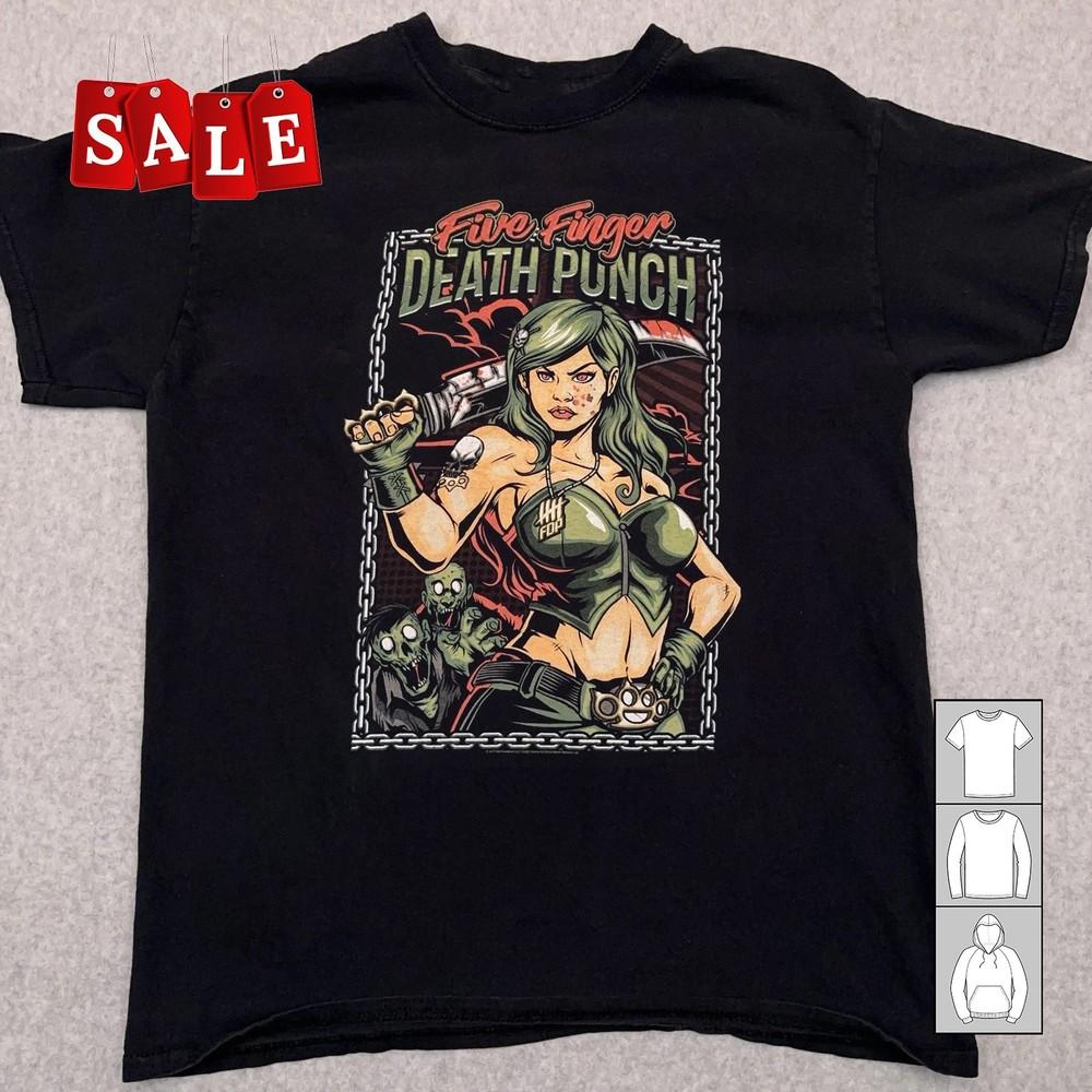 Rare Five Finger Death Punch Gift For Fans Unisex S235XL TShirt LW942 Unisex T-Shirt