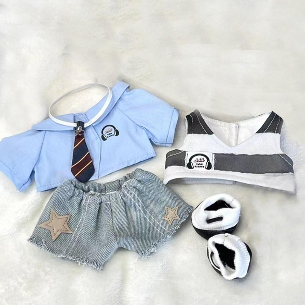 Jackets Idol Doll Clothes Coat Plush Doll Clothes 20cm Cotton Doll Clothes  Children's Gift