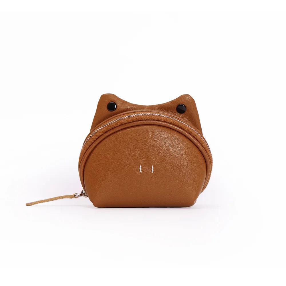 Minimalist Small Wallet Women Men Frog Coin Holders Zipper ID Case Coin Purses with Lanyard Keychain for Cards,Cash