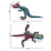 3D-печатные животные Ти-рекс Миниатюрные фигурки Игрушка динозавры Ребенок Антистресс Подарки на день рождения Дети для гостей Сюрпризы Подарок