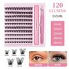 Bond and Seal False Eyelashes Wispy Style Gluing Lashes High Quality DIY Lashes Extension