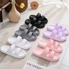 Fashion Ladies' New Slippers Fashionable and Simple Summer Indoor and Outdoor Wear Light and Solid Color Flip-flops Non-slip