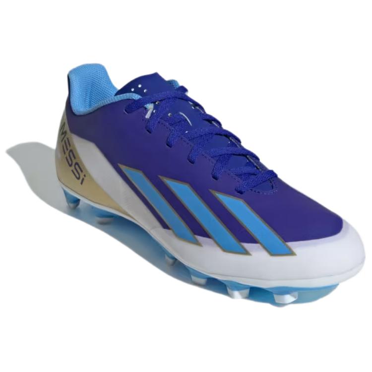 Adidas X Crazyfast Messi Club FG Spark Gen10s Unisex Sneakers Blue Lucid-Blue Blue-Burst ID0724
