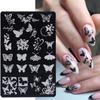 1Pcs Nail Stamping Plates Nail Art Stamp Image Template Stainless Steel Nail Art