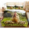 Пододеяльник с курицей King Queen Size, комплект постельного белья с милым рисунком курочки для детей, подростков, взрослых, животных на ферме, мягкий полиэстеровый чехол