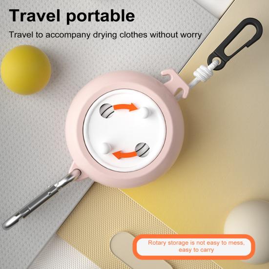 10 м портативная выдвижная бельевая веревка прочная втягивающаяся веревка для белья гостиничная ванная комната прачечная