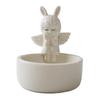 Halloween Ghost Ceramic Candle Holder Gnome Cat Angel Fox Hedgehog Frog Squirrel Candle Stand Candlestick Table Centerpiece Decoration