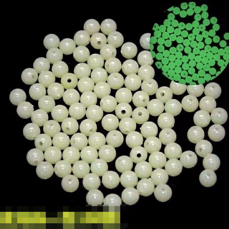 Флуоресцентные рыболовные оснастки с светящимися бусинами