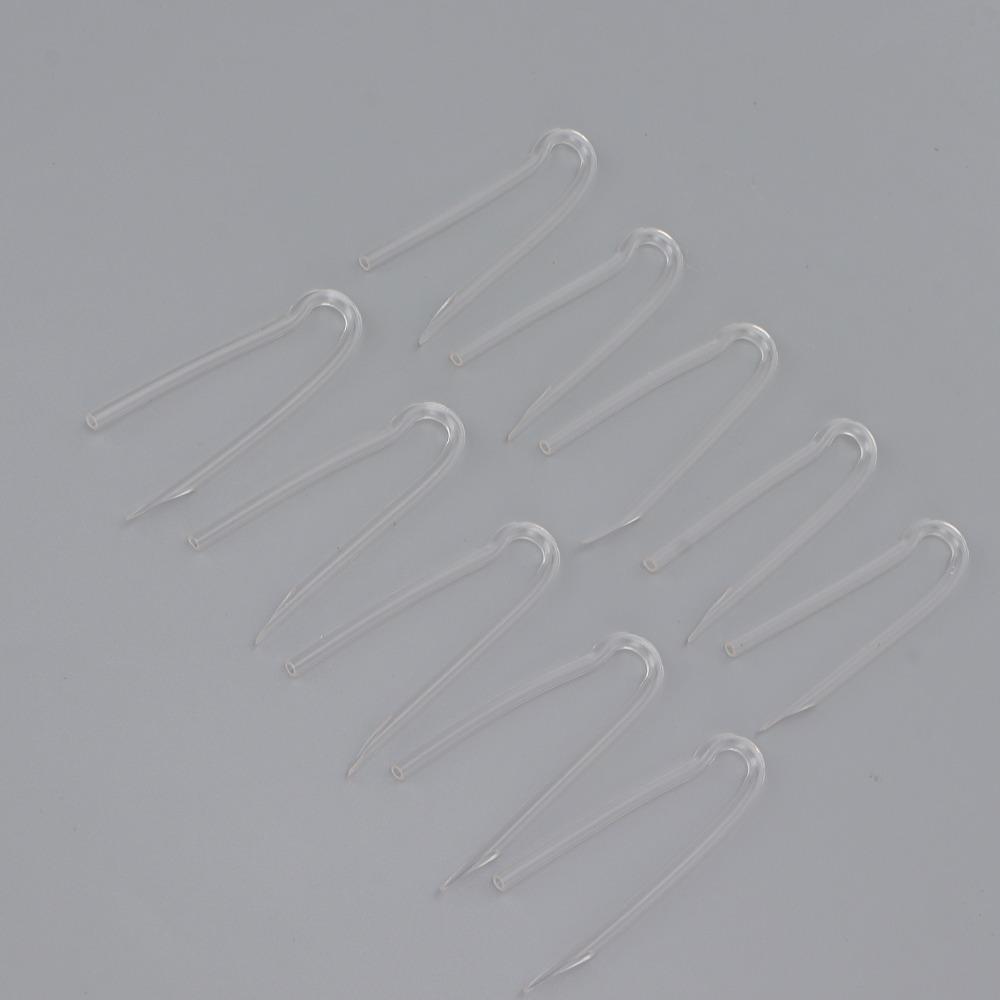 10Pcs 3.3x2.0mm Hearing Aid Tubes Replacement Preformed Sound Tube Hearing Aid Maintenance