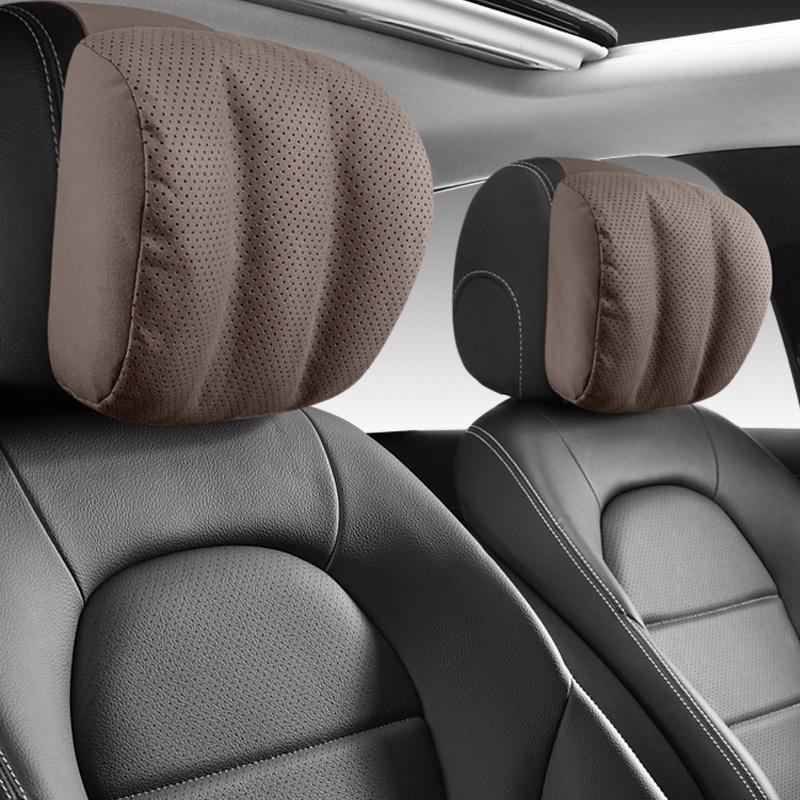 Car Headrest Neck Pillow For Mercedes Benz S-Class Maybach Pillow Auto Seat Driving Travel Head Pillow All Season Universal