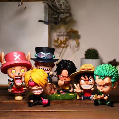 8 см One Piece Q Ver.Rebecca Luff Zoro Ace Hancock Vivi Reiju Nami Brin Perona Mermaid ПВХ Экшн-модель Фигурки Коллекция игрушек