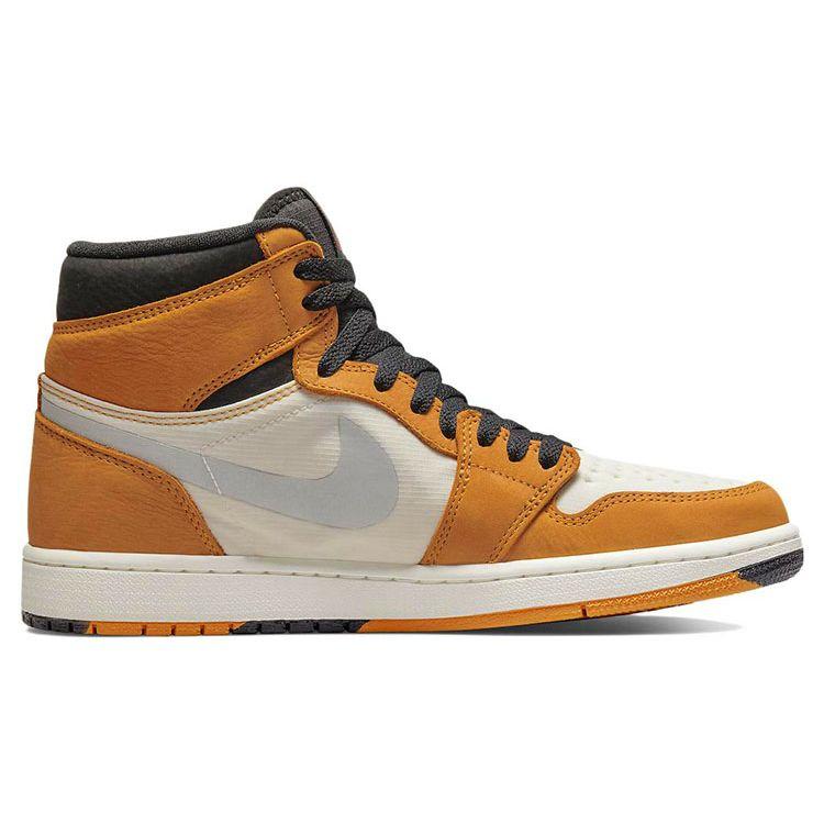 Мужские кроссовки Air Jordan 1 High Element GORE-TEX Light Curry Orange Cardinal-Red Sail DB2889-700
