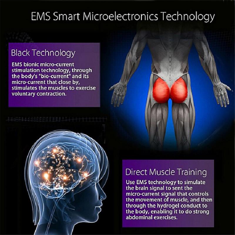 EMS Abdominal Muscle Trainer Smart Body Building Fitness