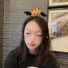 Kids' Halloween Hair Accessories: One-Eyed Pumpkin Bat Clip & Headband