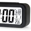 Battery Operated LED Alarm Clock Adjustable Light Electronic Alarm Clock  Desk Use