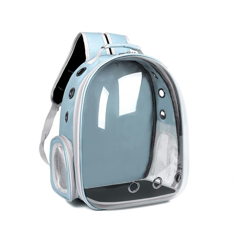 1 шт. Панорамный прозрачный рюкзак-капсула для питомца, дышащая переноска для кошки, дорожная сумка