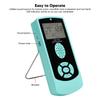 Electronic Metronome Rechargeable High Accuracy Universal Digital Metronome for Guitar Violin Piano Green