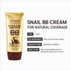ANJO Натуральный Cover Snail Sun BB-крем SPF50+ PA+++ 50 г – BB-крем с высоким покрытием, выравнивающий тон, с защитой от УФ-лучей
