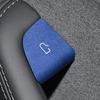 4PCS Door Open Button Stickers Compatible with Tesla Model 3 Highland Model Y Juniper 2024 2025 Suede Sticker Wrap Decor Interior Accessories Door