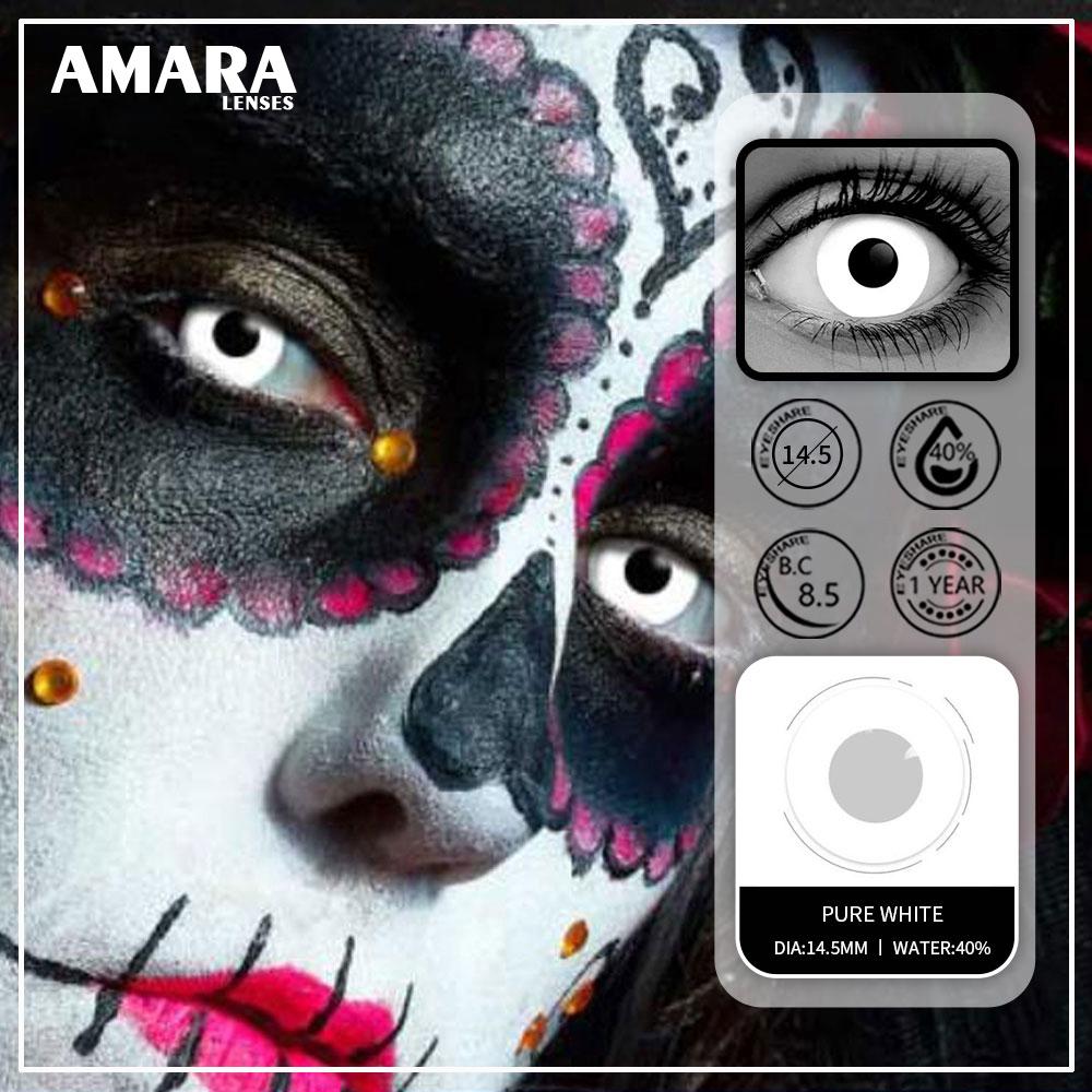 Цветные контактные линзы AMARA без диоптрий, 1 пара