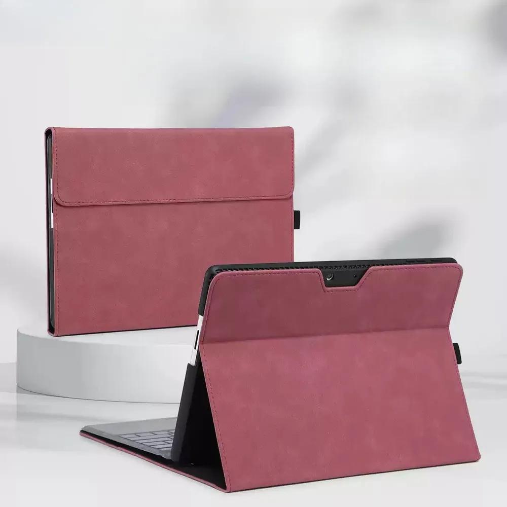 Чехол-клатч для Microsoft Surface Pro 8 с отделением для клавиатуры. Только комплект без клавиатуры.