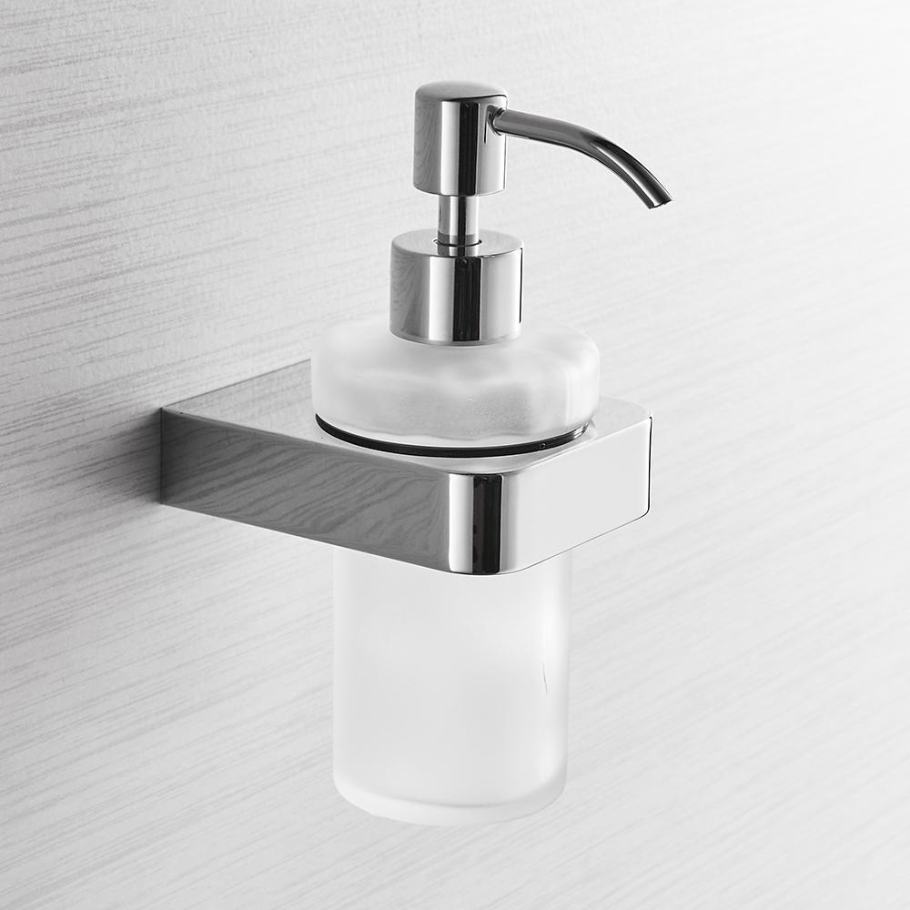 Metal Bathroom Series European Modern Towel Ring Toilet Paper Holder Cup Holder Robe Hook Bathroom Hardware FM-5700