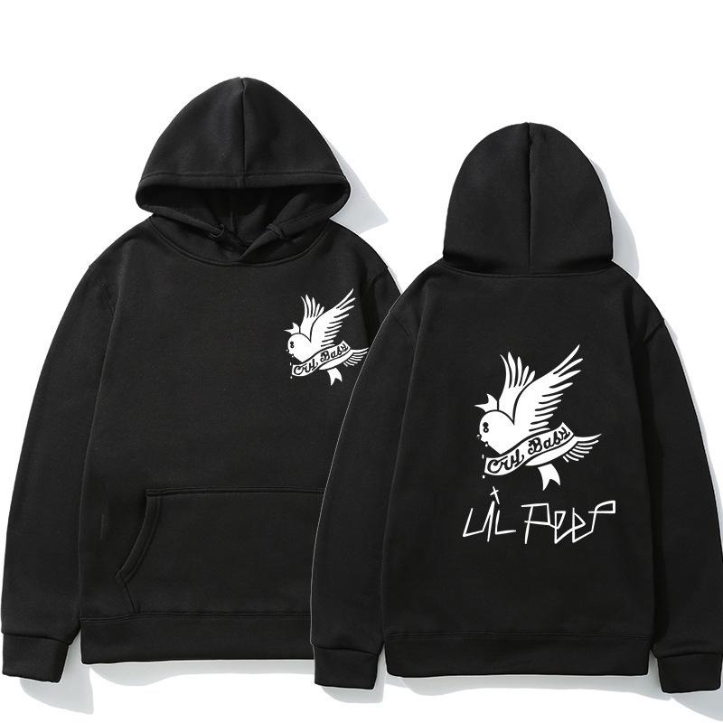 Унисекс худи в уличном стиле Lil Peep