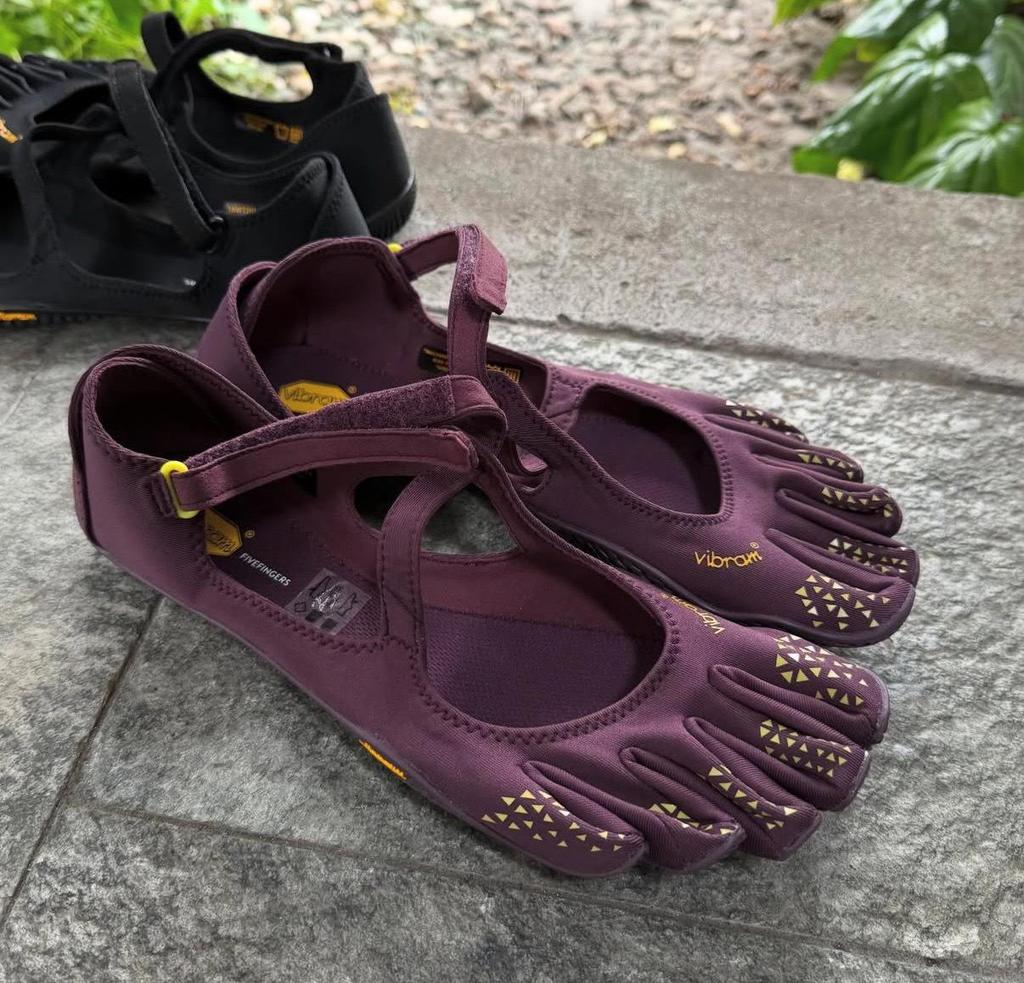 Женские пятипальцевые indoor fitness туфли Vibram-Sole для танцев, йоги, пилатеса с раздельными пальцами