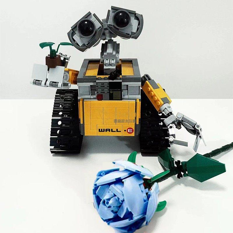 687 Pieces Of Creative Wall E Robot Moc Building Blocks+21303+Diy Model Home Decoration Gift Toys+Suitable For Child