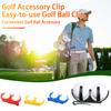 2 шт. держатель для мячей для гольфа зажим вращающийся складной пластиковый держатель для мячей для гольфа органайзер для гольфа аксессуар для гольфа