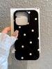 Звезды Популярный Стиль Ins Дизайн в Горошек Чехол для Телефона Для iPhone 17 Pro Max 16 15 13 14 Глянцевая IMD ТПУ Задняя Крышка