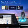 XUDA 2025 Новый Мини 2-в-1 Беспроводной Адаптер CarPlay, Проводной в Беспроводной CarPlay и Android Auto Умная Коробка, Стабильная Передача