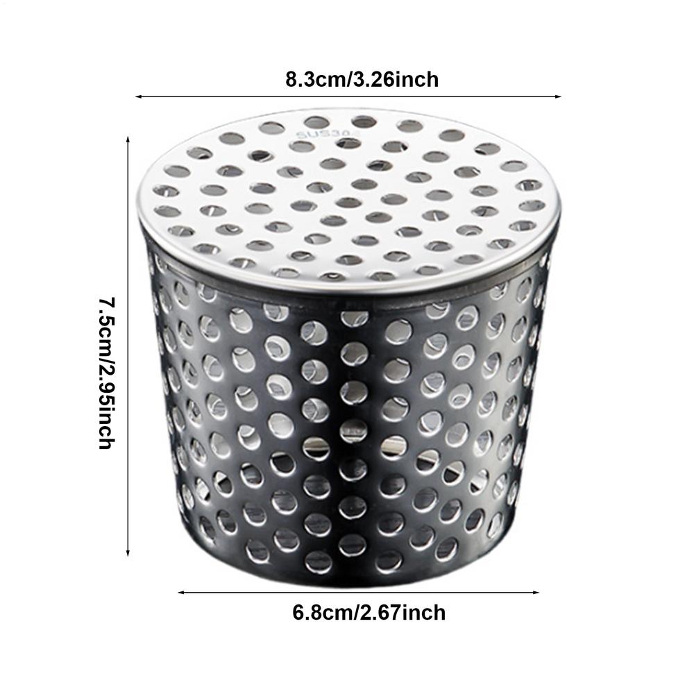 Stainless Steel Filter Mesh Gutter Leaf Debris Mud Trap Guards Drain Pipe Cover Downpipe Guttering System Waterproof