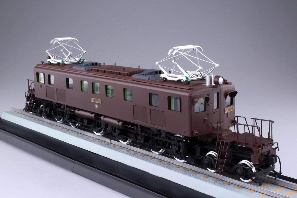 Aoshima Bunka Kyozaisha Electric Locomotive Series Электровоз EF18 Пластиковая модель 1/50 №2