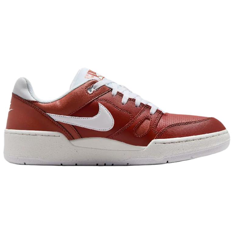 Nike Full Force Comfortable Versatile Durable Low-Top Skate Shoes Unisex Sneakers Red White FB1362-600