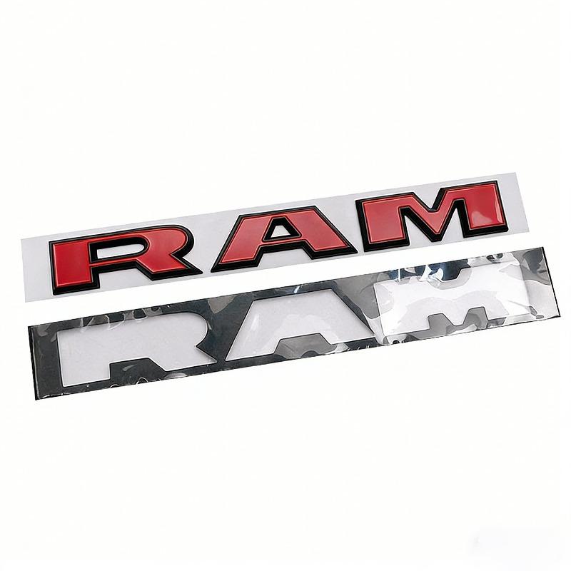 Applicable to the new car logo RAM car sticker RAM1500 side label, modified RAM fender modified car sticker