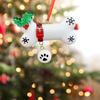 Decorative Christmas Tree Hanging Pendant Dog Bone Hanging Ornaments  Window/Xmas Tree