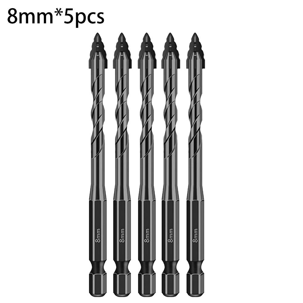 Eccentric Triangle Shape Drill Bits 5pcs Suitable for Multiple Materials