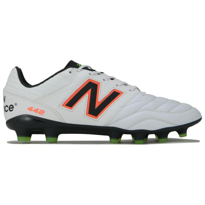 New Balance 442 V2 Pro HG Бутсы для футбола на твердом грунте Унисекс Белые кроссовки MS41HWD2