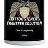 Yousheng 150 мл Гель для переноса татуировки Долговечная четкость Быстросохнущая Мягкая формула Натуральный ингредиент Безопасный в использовании Прозрачный раствор для переноса тату-трафарета