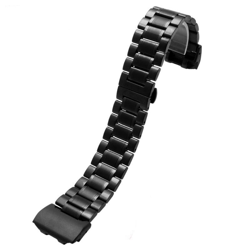 ONE Адаптер для ремешка часов из нержавеющей стали для CASIO G-Shock Модифицированный GG-1000/GWG GSG-100 Мужской Черный Браслет Ремешок Цепочка для часов MN