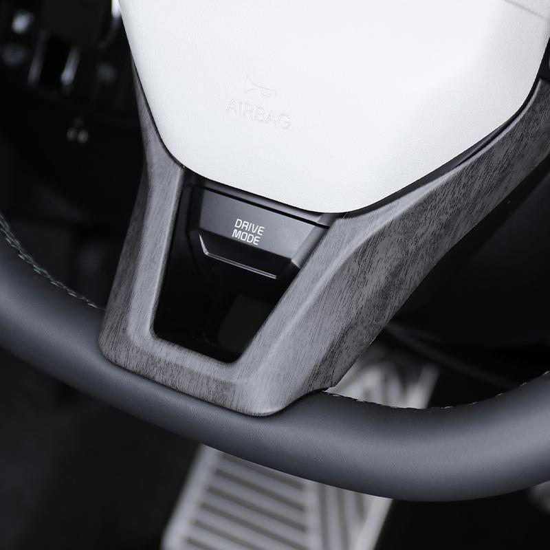 1/3PCS Car Interior Accessories Auto Steering Wheel Cover Decorative Strip ABS Material For KIA EV3/K4 2024 2025 2026 LHD RHD