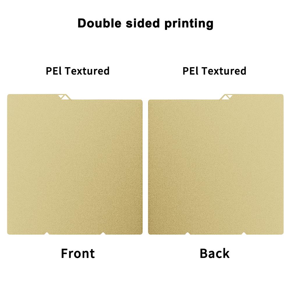 Kobra s1 KX Build Plate 264x276mm Glacier Cool Plate Smooth+Textured Heated Bed For ANYCUBIC Kobra S1 Kobra x Combo 3D Printers