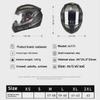 All-Season DOT Certified Electric Motorcycle Helmet