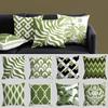 Nordic Style Throw Pillowcase Dark Green  Car Decorative Cushion Cover