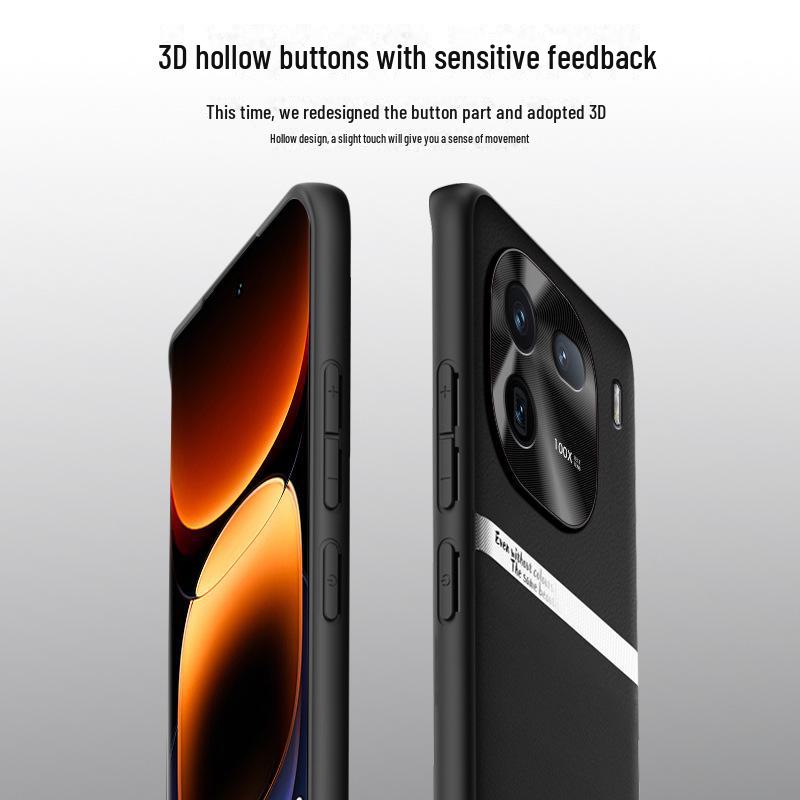 IQOO12 Жидкая Кожа Защитный Чехол Противопадения - Цельный